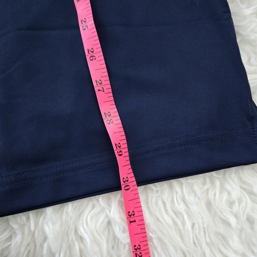 RHOBACK Solid - USA Men's Short Sleeve Performance Polo. Color Fleet Navy with f - Picture 6 of 8